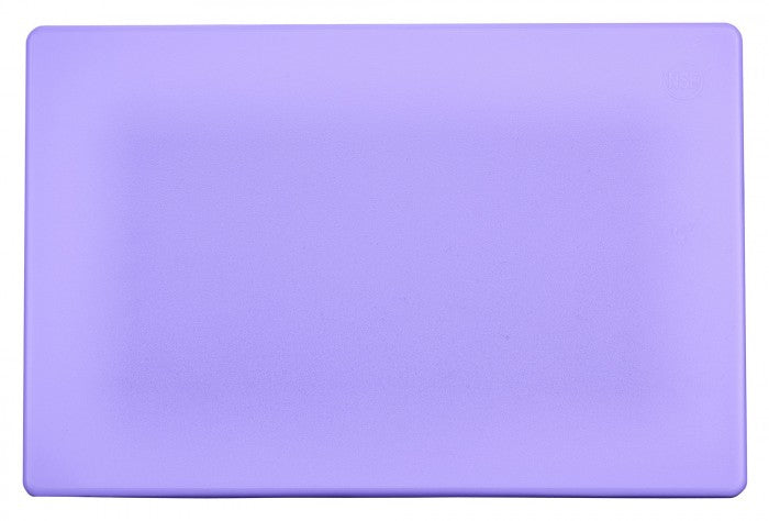 Plastic Cutting Board - Haccp-Compliant - Rectangle - Purple - 18