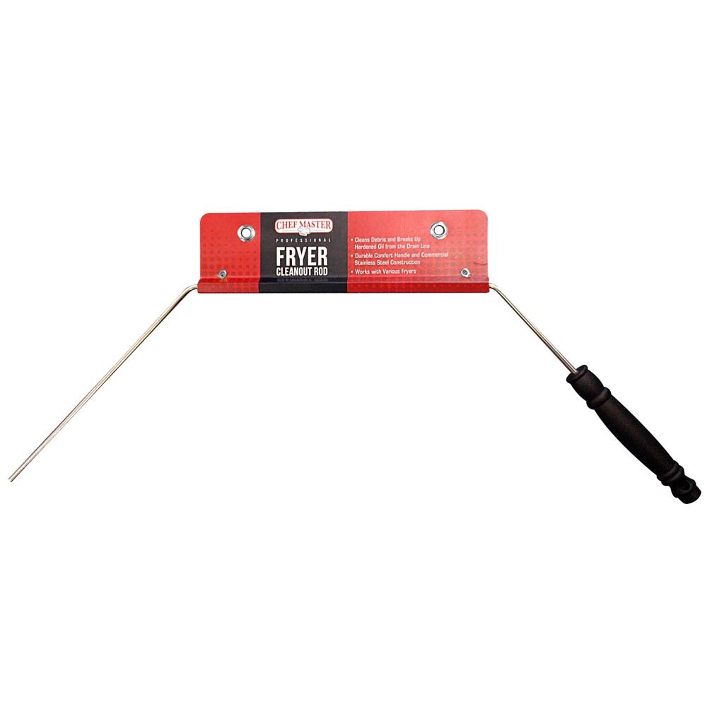 30" Fryer Clean Out Rod with Handle