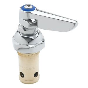 T&S 002711-40 Left Hand Eterna Spindle Assembly - Spring Check, Lever Handle, Screw & Index
