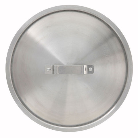 20 Quart Aluminum Stock Pot, 12 1/2" Fry Pan Cover