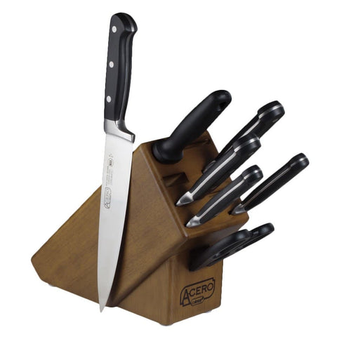 8 Piece Knife Set w/ Wooden Block