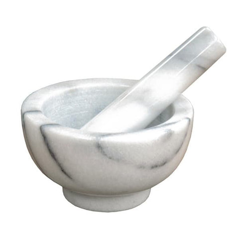 Marble Mortar and Pestle Set