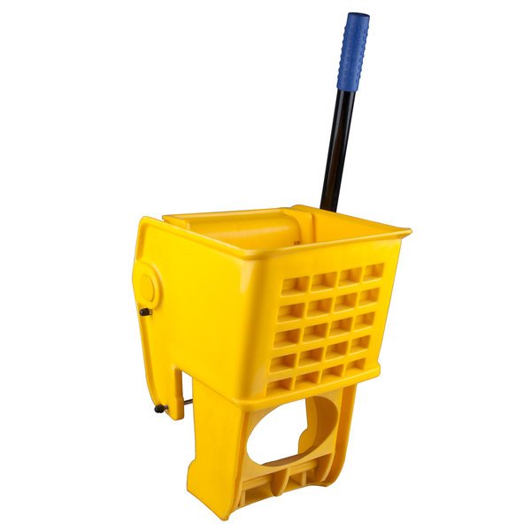 Yellow Replacement Mop Bucket Side Press Wringer for 35 Qt. Janitorial Mop Buckets