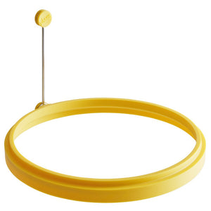 8" Silicone Omelet and Pancake Ring, Yellow