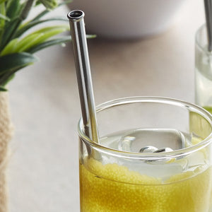 Barfly 8 1/2" Stainless Steel Reusable Straight Straw