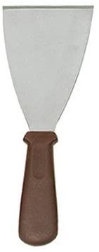 Stainless Steel Scraper with Plastic Handle, 12-Inch