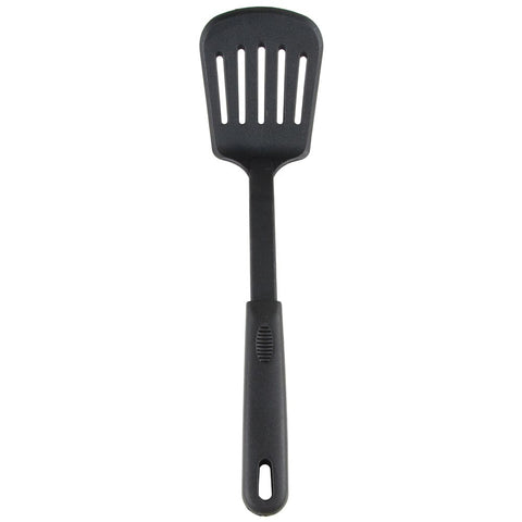 Update 12 1/2" Nylon Slotted Turner - Black