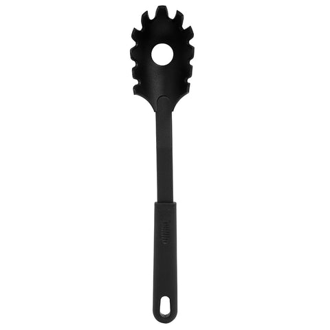 Update 12 1/8" Nylon Spaghetti Server - Black