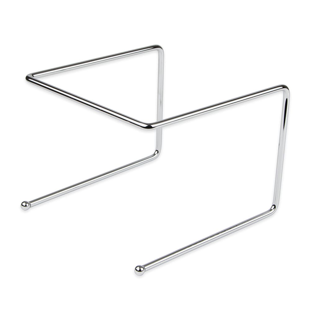Pizza Tray Stand Chrome Plated Steel Rod