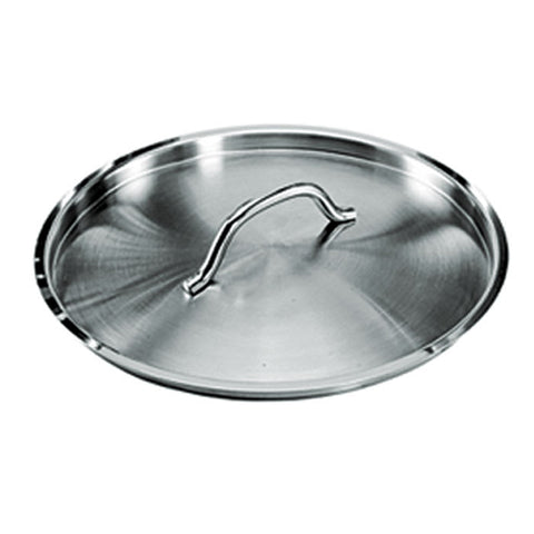 12 3/8" Stock Pot Cover, Stainless Steel