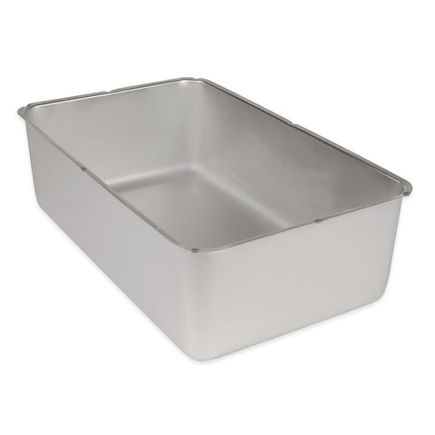 6 1/4"D Spillage Pan for Steam Table, Stainless