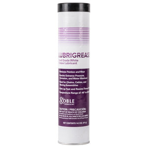 Noble Chemical 14.5 oz. LubriGrease Food Grade White Grease Cartridge