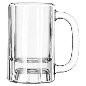 Libbey 5019 10 oz. Paneled Beer Mug