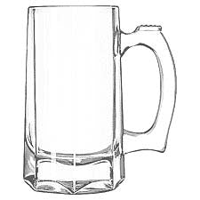 Libbey 5206 12 oz. Stein Beer Mug