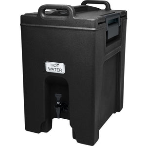 Cambro Ultra Camtainers® 10.5 Gallon Black Insulated Beverage Dispenser