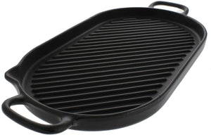 14-inch Oval French Cast Iron Grill