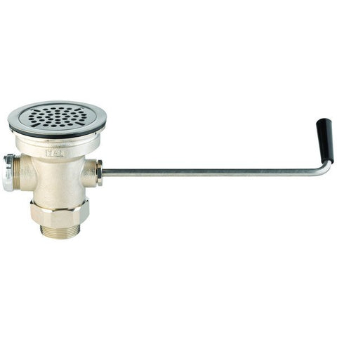 T&S Twist Waste Valve - 3 1/2" Sink Opening