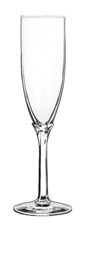 Advertising Libbey Hexagonal Stem Champagne Flute Glasses (6 Oz.), Drinkware & Barware