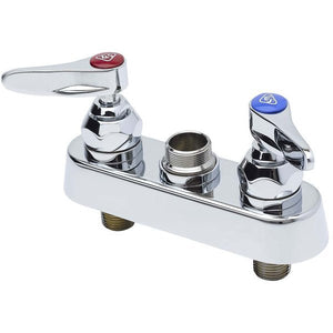 T&S Deck Mounted Workboard Base Faucet with 4" Centers