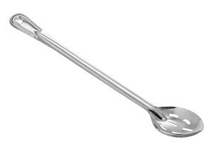 18" Stainless Steel Slotted Basting Spoon