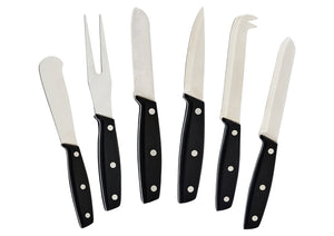 Cheese Knife Set w/ POM Handles