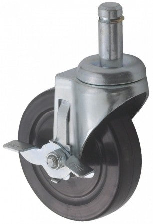 Winco 5" Casters For Wire Shelves with brakes