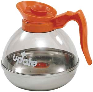 Bunn 64 oz Orange Glass Coffee Decanter