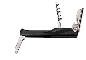 Deluxe Waiter's Corkscrew - Black