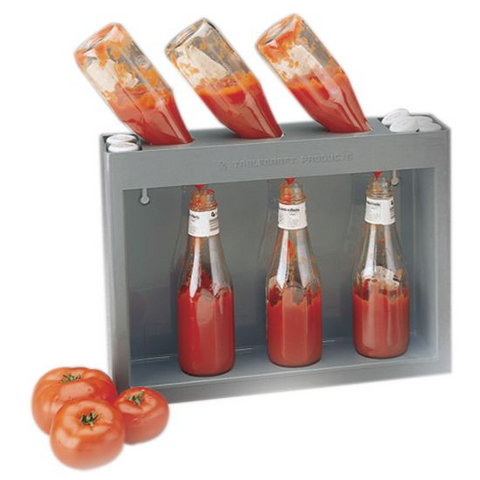 TableCraft Gray 15-1/4" Ketchup Saver Station Discontinued