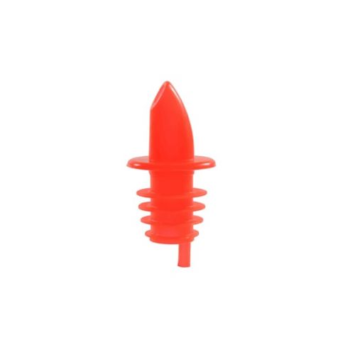 RED FREE FLOW LIQUOR POURER