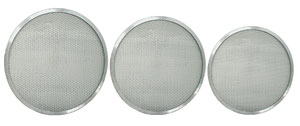 Aluminum Pizza Screen Seamless Rim - 10"