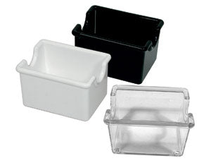 White Plastic Sugar Pack Holders