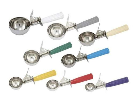 Winco Plastic Handle Dishers Color Coded Handles