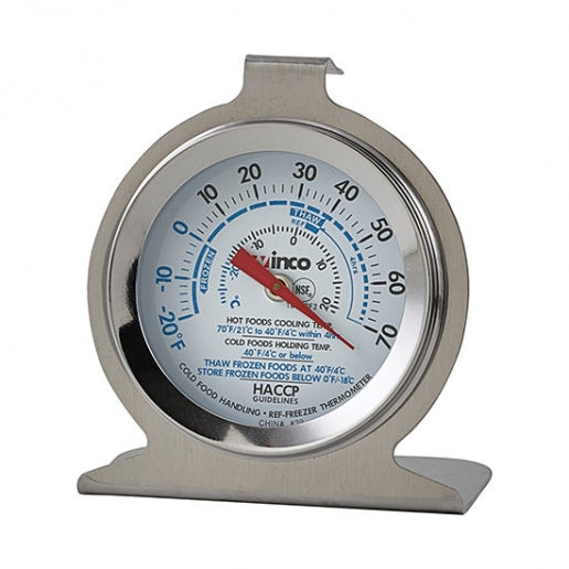 2" Dial Refrigerator Thermometer, NSF